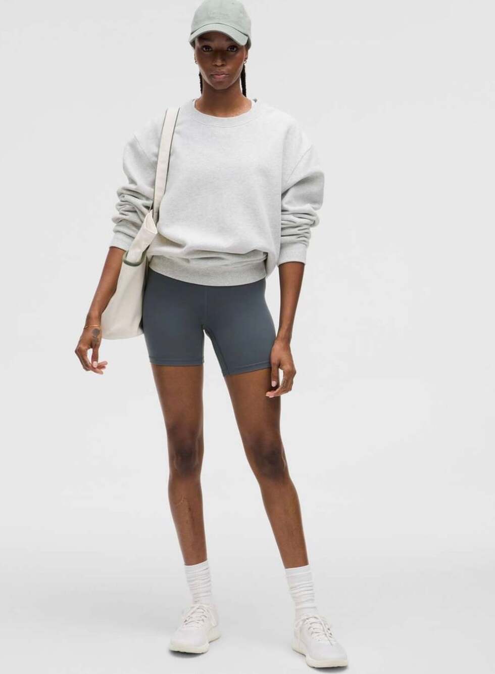 Lululemon Align High-Rise Short 6" Oil Grey